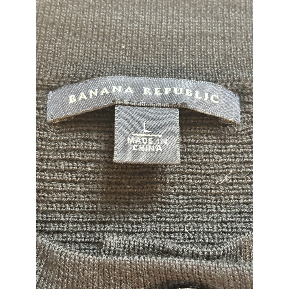 Banana Republic Womens Wool Dolman Sleeve Cardigan Capsule Minimalist Office - Picture 2 of 10